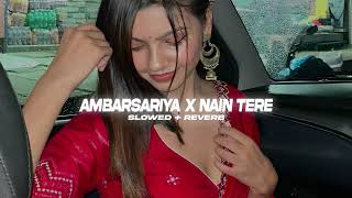 Ambarsariya X Nain Tere  Mashup  Shubh Ft Navaan Sandhu X AP DhillonSlowed  Reverb  SP Lofi [upl. by Cousin]