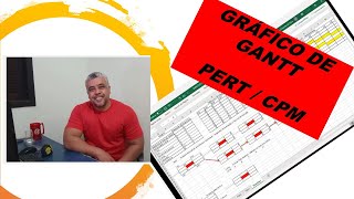 GRÁFICO DE GANTT com PERT  CPM [upl. by Droffats]