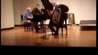 James Barnes Tuba Concerto Mvt III [upl. by Lucas494]