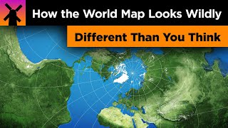 How the World Map Looks Wildly Different Than You Think [upl. by Milton]