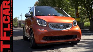 2016 Smart Fortwo First Drive Review Much Improved Good but not Great [upl. by Stoat]