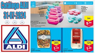 Ofertas ALDI del 31 julio 2024  Ofertas CATÁLOGO bazar ALDI  Folleto ALDI Bazar  Folleto ALDI [upl. by Thebault]