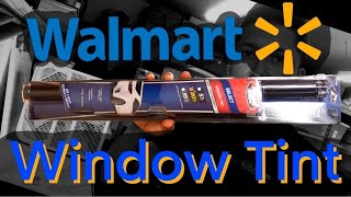 How To Tint Your Windows  Walmart Black Magic Window Tint [upl. by Kcirdek]