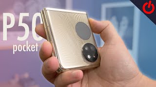 Huawei P50 Pocket initial review  So shiny [upl. by Ari414]