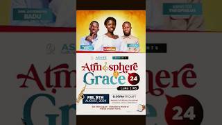 Atmosphere of Grace 2024  flyerdesign flyer grace shorts shortsvideo youtubeshorts [upl. by Iahs]