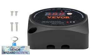 VEVOR Dual Battery Isolator Kit 12V 140Amp Manual and Auto Modes VSR Review [upl. by Aryt344]