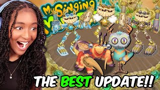 BEST MSM UPDATE YET Buzzinga AND Epic Gold Wubbox SOUND SO GOOD  My Singing Monster 33 [upl. by Orms942]