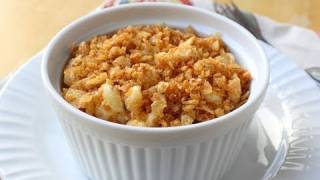 Food Wishes Recipes  Crispy Potato Chip Mac and Cheese  Macaroni and Cheese with Crunchy Potato Chip Gratin [upl. by Willette]