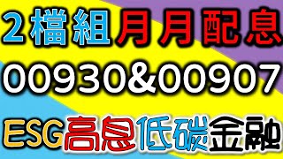 ETF00930、00907！2檔組月月配息！小資長期存股！殖利率6％！有ESG、高息、低碳、金融特性！永豐台灣ESG低碳高息40！【完整版－CC字幕】｜我們這一家 [upl. by Riay]