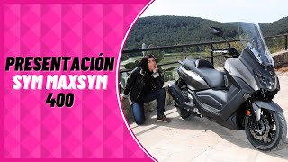 Presentación SYM MAXSYM 400i 2021  ¿Cuánto ha cambiado 😱 [upl. by Eraste]