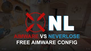 AIMWARE Cracked VS NEVERLOSE  Free HvH Aimware Config CS2 [upl. by Eilerua525]