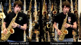 Yanagisawa A901 Vs Yamaha YAS62 [upl. by Melli]