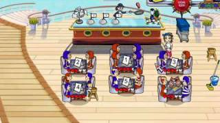 Lets Play Diner Dash Flo On The Go 04  Cry Babies [upl. by Airbas]