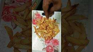 trending food french fries food फ्रेंच फ्राईज फिंगर चिप्सrecipe vairlshort [upl. by Wohlert367]