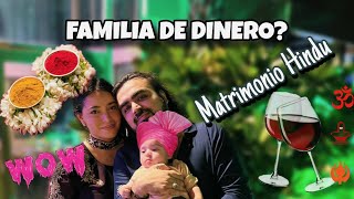 FUI A FIESTA DE COMPROMISO HINDÚ 🕉🇮🇳  FAMILIAS DE DINERO DE LA INDIA 🤷🏻‍♀️ Parte 1 [upl. by Nahtnanhoj77]