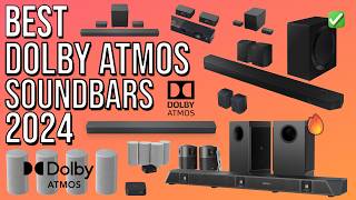 BEST DOLBY ATMOS SOUNDBAR 2024  TOP 5 BEST DOLBY ATMOS SOUNDBARS  HOME THEATER  GAMING  MUSIC [upl. by Aikkan98]