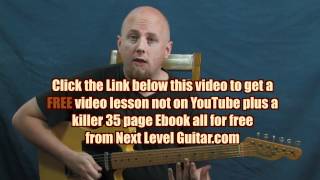 Electric Blues guitar licks lesson Albert King inspired Ill Play the Blues For You style song [upl. by Hellman]