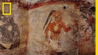 Mysterious Maya Calendar amp Mural Uncovered  National Geographic [upl. by Cristoforo]