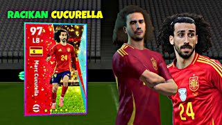 REVIEW MARC CUCURELLA MAX RATING 97  STATISTIK  EFOOTBALL 2024 [upl. by Tankoos611]