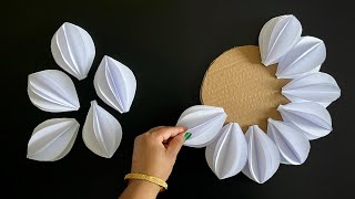 Beautiful and Easy Paper Wall Hanging  Paper Craft For Home Decoration  Unique Wall Hanging  DIY [upl. by Adnalahs]