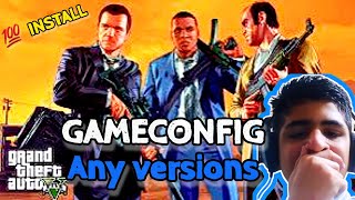 HOW TO INSTALL GAMECONFIG IN GTA 5  GTA 5 Mods 2024  HindiUrdu [upl. by Eronaele]