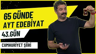 Cumhuriyet Dönemi Şiir Memleketçi Şiir  Beş Hececiler   43GÜN  RÜŞTÜ HOCA [upl. by Rehpotsyrk220]