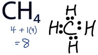 CH4 Lewis Structure  How to Draw the Dot Structure for CH4 Methane [upl. by Talbert]