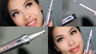 Benefit Cosmetics Brow Tutorial ft Fluff Up Brow Flexible Brow Texturizing Wax amp More [upl. by Ibba]