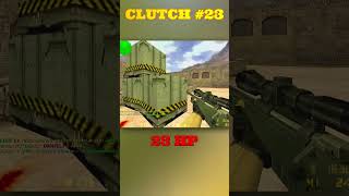 Another 1 vs 4 Clutch in Dust2 in Counter Strike 16 clutch cs16 shorts omg [upl. by Ardnot401]