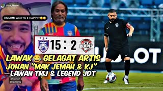 👏TMJ Score Goal Cantik amp LAWAK Gelagat Johan YB KJ😅 Highlights HOTFM vs Legend JDT 152 [upl. by Hcirteid]