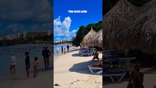 aruba palmbeach youtubeshorts youtubevideo fyp holiday travel 🇦🇼🥰 [upl. by Lamaaj]