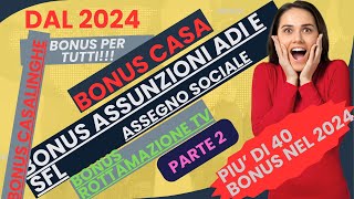 quotBonus e Agevolazioni 2024 Guida Completa alle Opportunità Fiscali [upl. by Tynan]