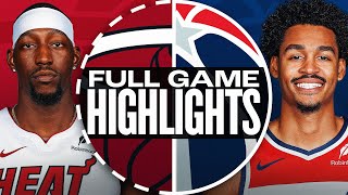 HEAT at WIZARDS  FULL GAME HIGHLIGHTS  November 2 2024 [upl. by Yentruok]