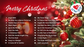 Merry Christmas Songs and Carols Music Playlist [upl. by Mort]