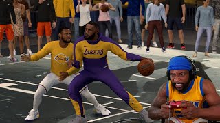 I Played Against Bronny HALL OF FAME amp RAGED Lebron vs Bronny 1v1 [upl. by Riada]