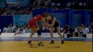 Womens wrestling 18final 48 kg Germany Aserbajdsjan [upl. by Amik]