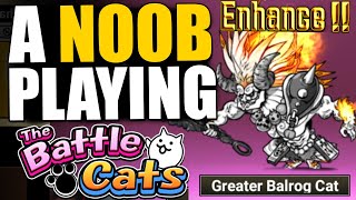 NOOB TO PRO 99  MY FIRST UBER SUPER RARE IN TRUE FORM GREATER BALROG CAT  The Battle Cats [upl. by Edgell396]