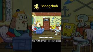 Mrs Puff says bugs bunny is good mrspuff funny spongebob [upl. by Rozele]