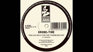 Krome  Time  This sound is for the underground E5 Remix [upl. by Nasaj]