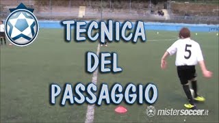 Allenamento Piccoli Amici  04  Tecnica del passaggio [upl. by Carolle]