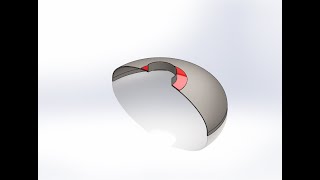 SOLIDWORKS How to design 21 ellipsoidal head for pressure vessels [upl. by Areval505]