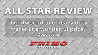 Lightweight amp Heavy Duty Trailer  primotrailer review [upl. by Schrick]