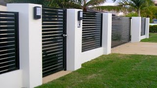 Top 100 Backyard Fence Design Ideas 2024  Garden Wooden Fence  House Exterior Boundary Wall Design [upl. by Ott]