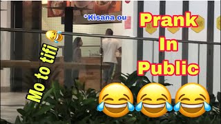 Prank en public  Plaisance mall😂  Mauritius funny video 😂 [upl. by Nesyaj15]