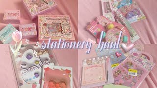 Ninso Cute Stationery Haul 🎀👛 [upl. by Conlan]