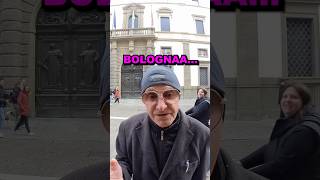 “FORZA BOLOGNA” 😂 insta360 busking shorts bologna [upl. by Haissi3]