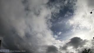 Daytime Sky Time Lapse 22nd October 2024 [upl. by Darcy]