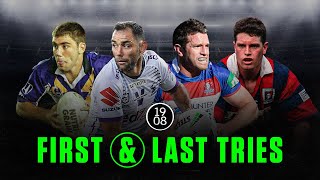 First amp Last Tries  NRL Throwback  Cameron Smith Danny Buderus amp More [upl. by Outhe]