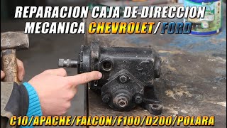 REPARACION CAJA DE DIRECCION CHEVROLETFORD C10ApacheFalconF100 [upl. by Eniamor]