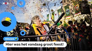 Muziek verklede mensen en veel confetti het carnavalsseizoen is begonnen [upl. by Attalie]